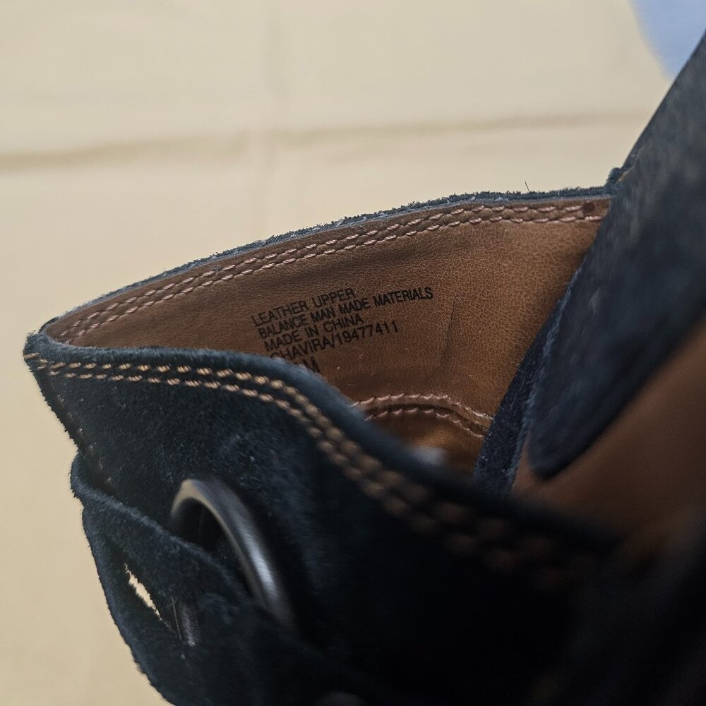 Great Northwest Indigo Chavira Black Suede Slip On Clogs Mules Shoes Size 6.5 - Picture 7 of 7